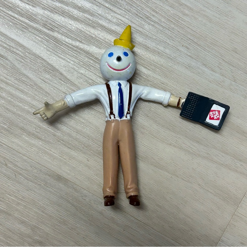 Jack In The Box Figure Figurine Shirt Tie.‎